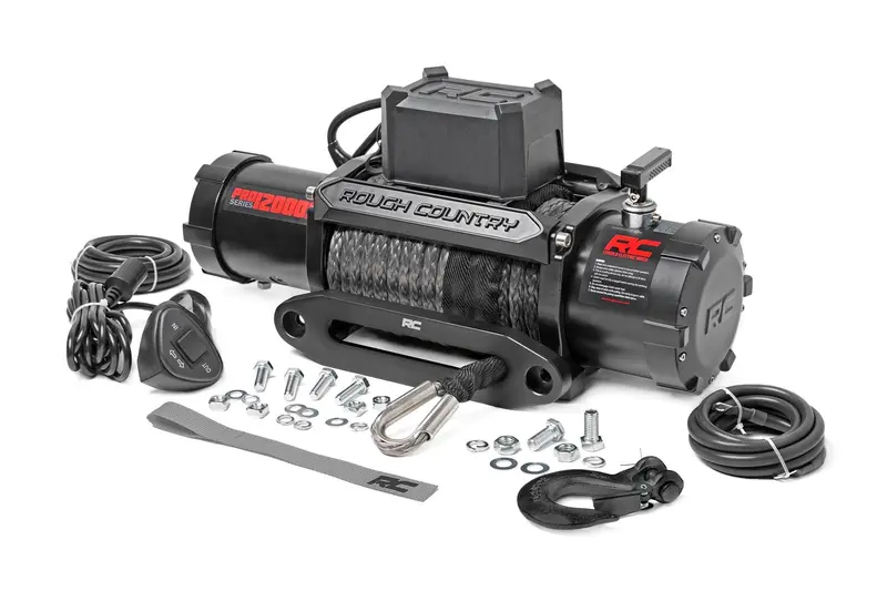 12000-Lb Pro Series Winch | Synthetic Rope 1