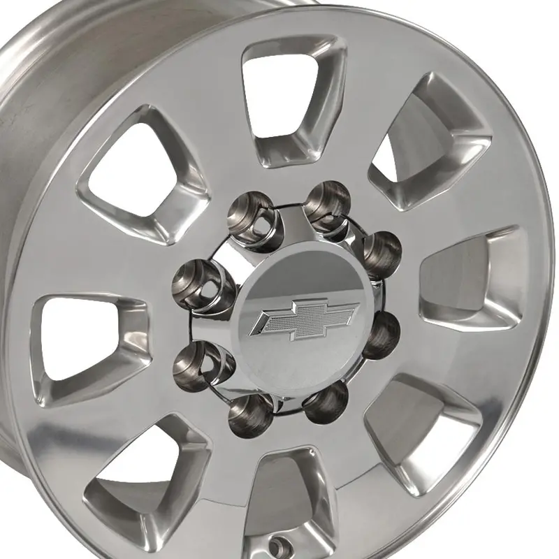 18" Replica Wheel Fits Gmc Yukon Sierra Denali | Chevy Silverado Tahoe Suburban | Cadillac Escalade Rim - Cv75b Polished 18X8 1