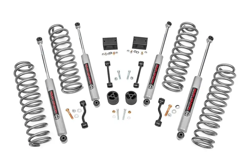 2.5 Inch Lift Kit | Coils | Jeep Wrangler Unlimited Rubicon 4Wd (2018-2023) 1