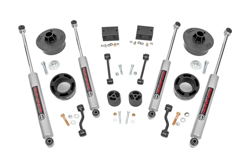 2.5 Inch Lift Kit | Spacers | N3 | Jeep Wrangler Jl (18-23)/Wrangler Unlimited (18-23) 1