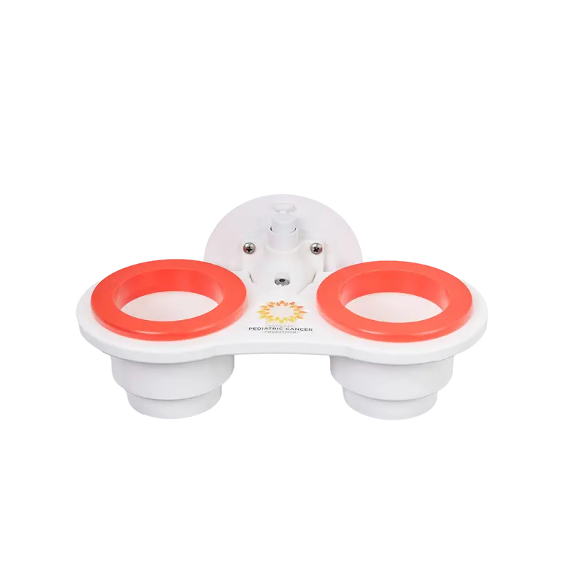 2-Cup Holder Vertical - National Pediatric Cancer Foundation (Giveback Color Collection) 1