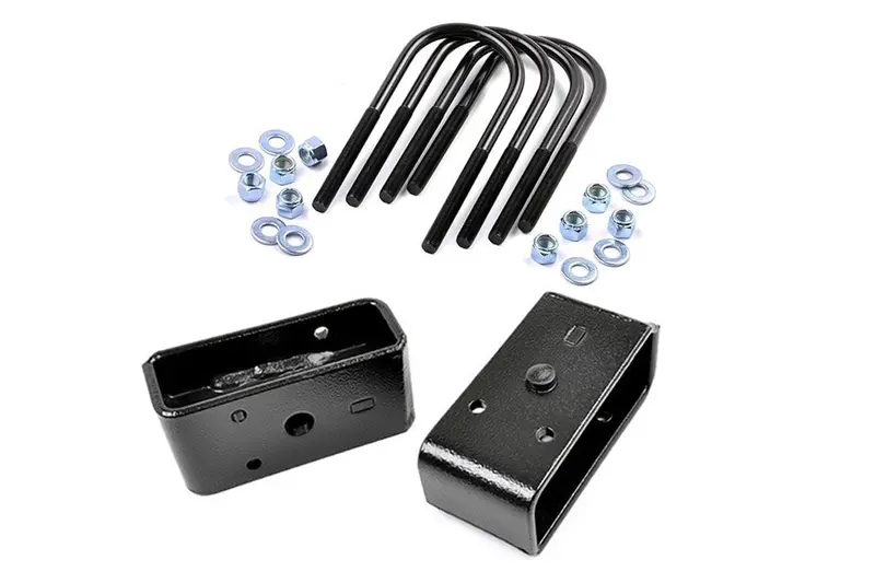 2 Inch Block & U-Bolt Kit | Ford F-250 Super Duty 2Wd/4Wd (2011-2016) 1
