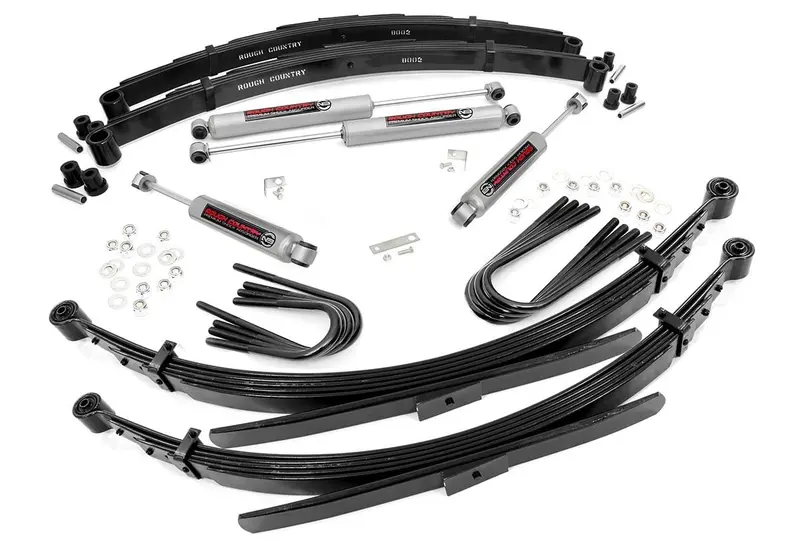 2 Inch Lift Kit | 56 Inch Rr Springs | Chevy/Gmc 3/4-Ton Suburban 4Wd (88-91) 1