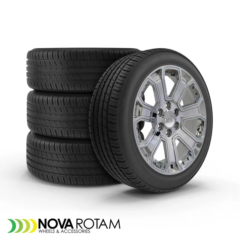 20" Fits Chevrolet - Fits Gmc Yukon Sierra Denali | Chevy Silverado Tahoe Suburban | Cadillac Escalade - Chrome 20X8.5 1