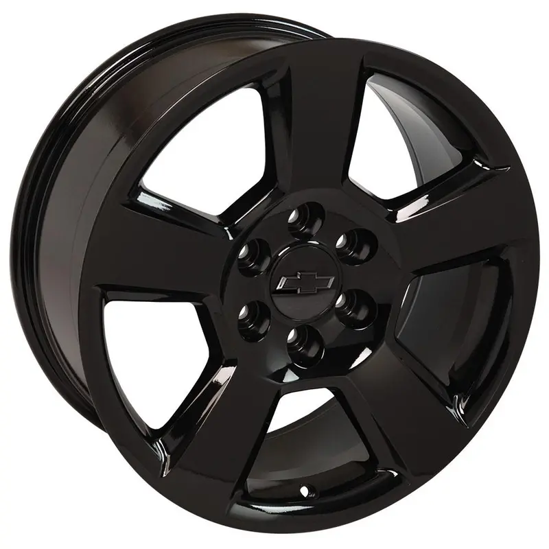20" Fits Gmc Yukon Sierra Denali | Chevy Silverado Tahoe Suburban | Cadillac Escalade Rim - Tahoe Replica Wheel - Black 20X9 1