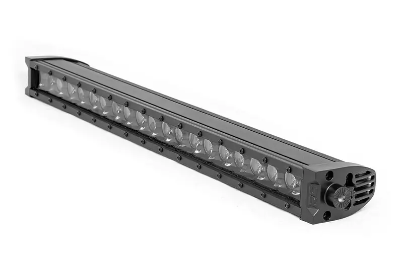 20 Inch Black Series Led Light Bar | Single Row | Cool White Drl 1