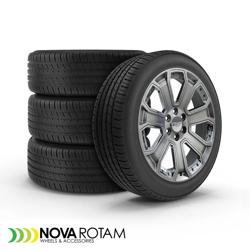 20" Replica Wheel Fits Gmc Yukon Sierra Denali | Chevy Silverado Tahoe Suburban | Cadillac Escalade - Cv93 Chrome Insert Hyper Black 20X8.5 1