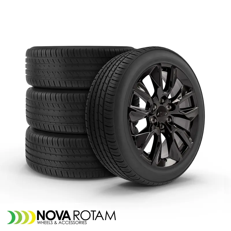 20" Replica Wheel Fits Gmc Yukon Sierra Denali | Chevy Silverado Tahoe Suburban | Cadillac Escalade Rim | 1500 Rst - Cv32 Black 20X9 1