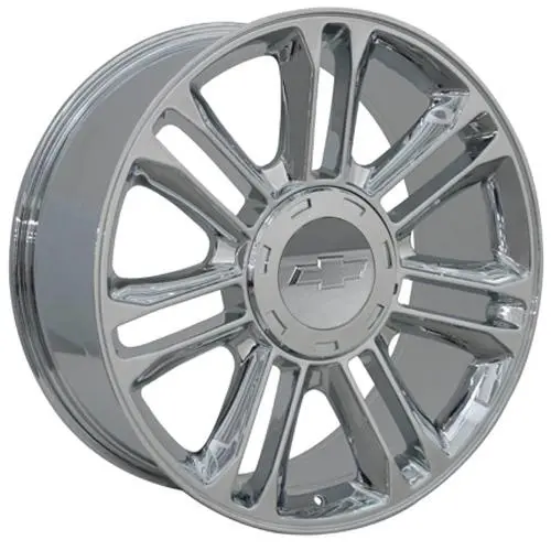 20" Replica Wheel Fits Gmc Yukon Sierra Denali | Chevy Silverado Tahoe Suburban | Cadillac Escalade Rim - Ca83 Chrome 20X9 1