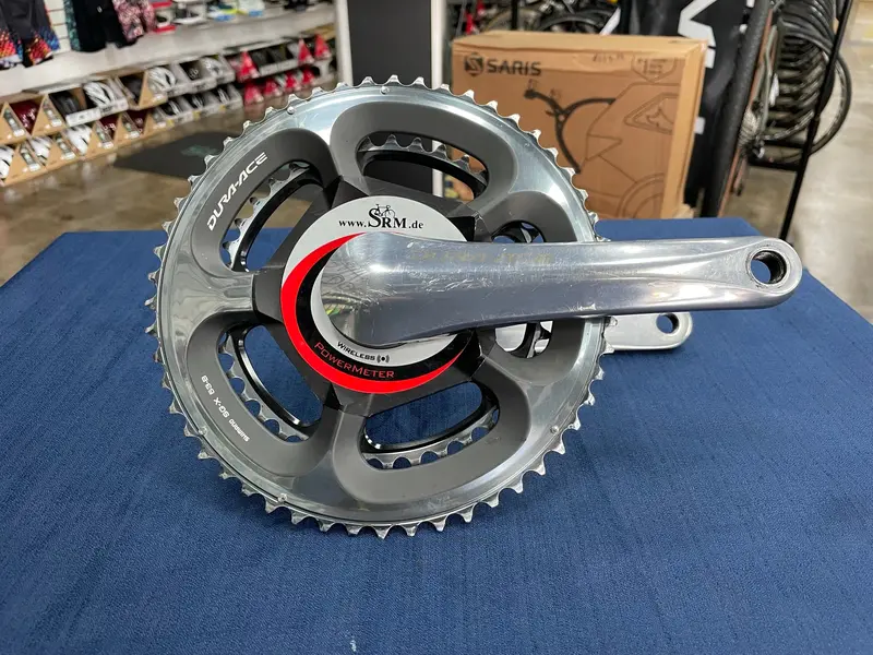 2013 Shimano Dura Ace 7800 Crank 53/39 Srm Pm7 165Mm Used 1