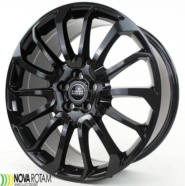 22" Black Autobiography Wheels Rims | Fits Range Rover Land Rover Full Size Sport Hse Discovery | 72294 | 7007 | Lr039141 | Lr052963 | Lr072343 | 0465765765 1