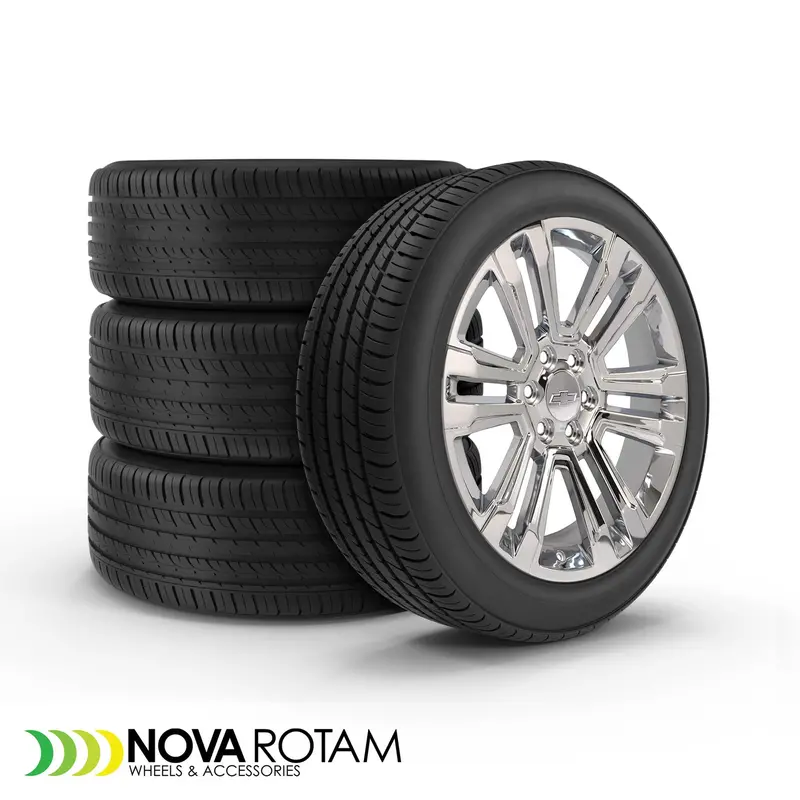 22" Fits Gmc Yukon Sierra Denali | Chevy Silverado Tahoe Suburban | Cadillac Escalade Rim - Denali Replica Wheel - Chrome 22X9 1