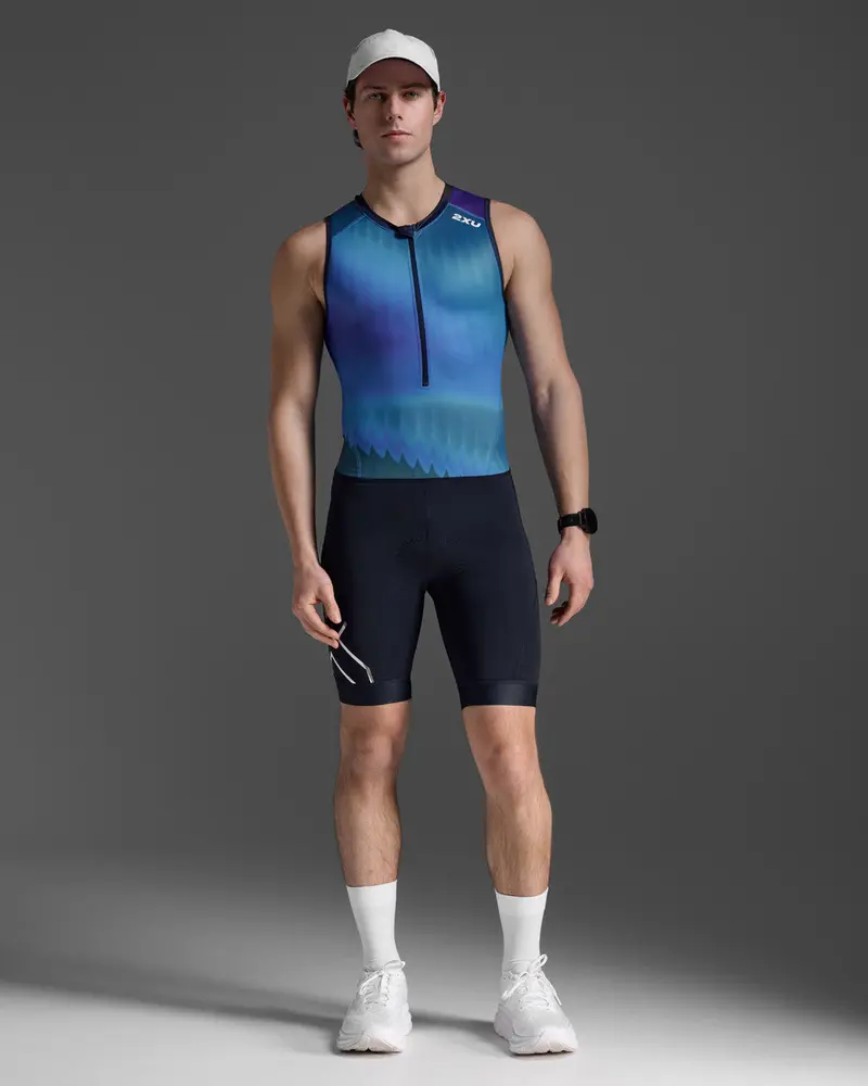 2Xu Men's Core Trisuit - Azure Blue/Midnight 1