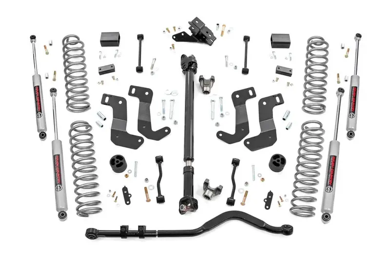 3.5 Inch Lift Kit | C/A Drop | Fr D/S | Jeep Wrangler Unlimited 4Wd (18-23) 1