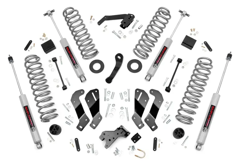 3.5 Inch Lift Kit | Jeep Wrangler Unlimited 2Wd/4Wd (2007-2018) 1
