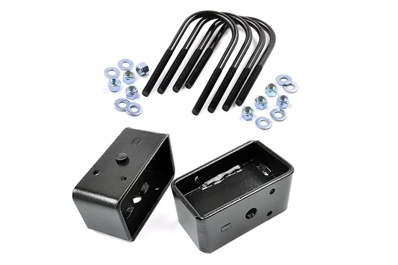 3 Inch Block And U-Bolt Kit | Ford F-250 Super Duty 2Wd/4Wd (1999-2010) 1
