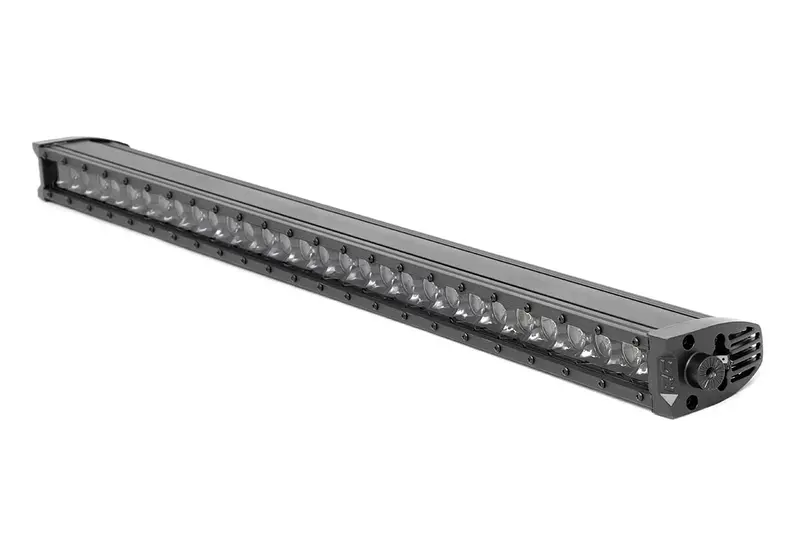 30 Inch Black Series Led Light Bar | Single Row | Cool White Drl 1