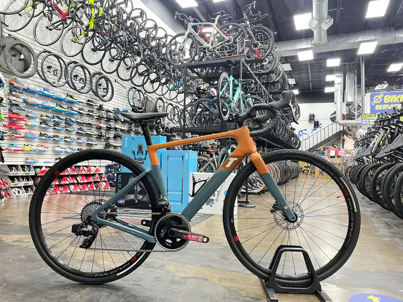 3T Exploro Racemax Sram Force Axs 2X - Grey/Orange 2022 1