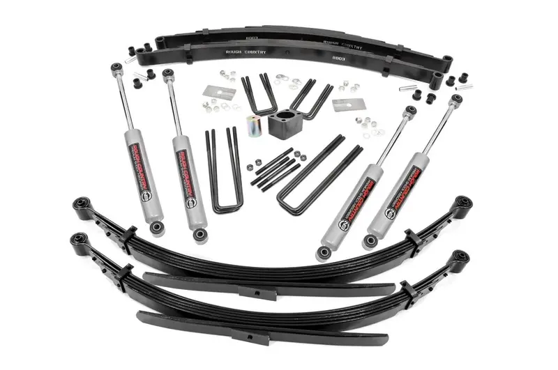 4 Inch Lift Kit | Rear Springs | Dodge W100 Truck/W200 Truck 4Wd (1970-1974) 1