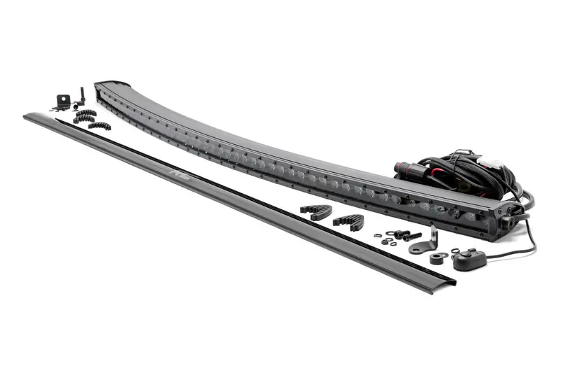 50 Inch Black Series Led Light Bar | Curved | Single Row 1