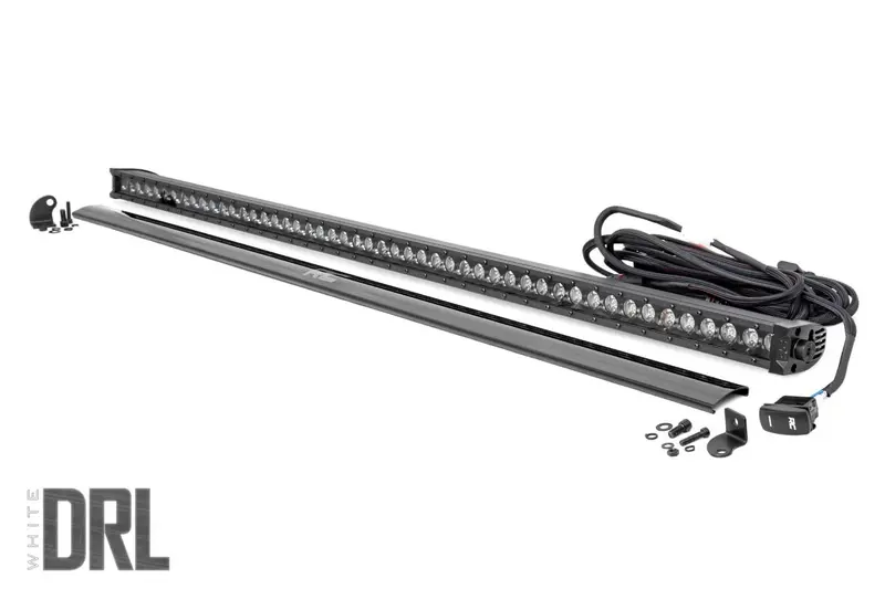 50 Inch Black Series Led Light Bar | Single Row | Cool White Drl 1