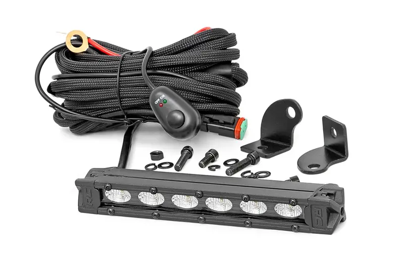 6 Inch Black Series Led Light Bar | Slim Line 1