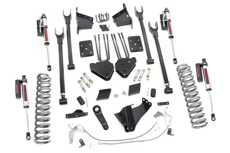 6 Inch Lift Kit | 4-Link | No Ovld | Vertex | Ford F-250 Super Duty (11-14) 1