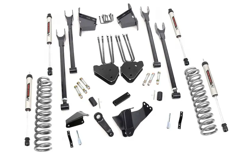 8 Inch Lift Kit | 4 Link | Rr Blocks | V2 | Ford F-250/F-350 Super Duty (05-07) 1