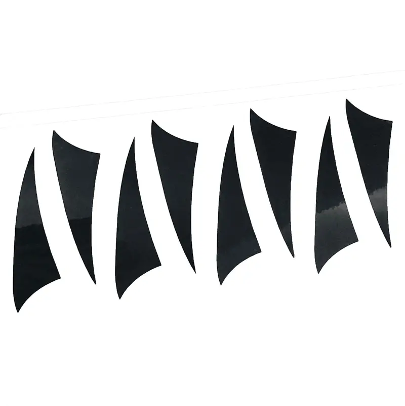 Add-On Reflective Black Adhesive Contrails 1