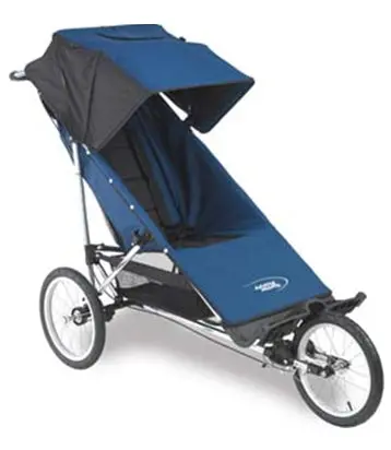 Advance Mobility Freedom Push Chair - Navy  (Open Box, New) 1