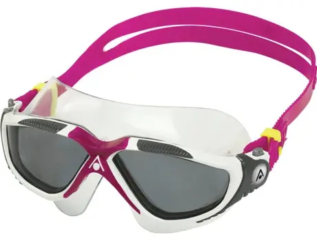 Aquasphere Vista Goggles - White/Raspberry 1
