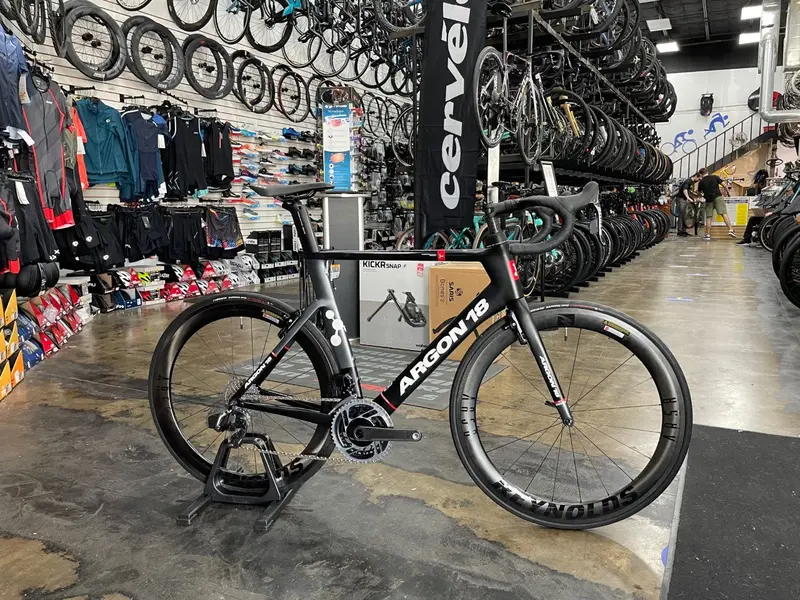 Argon 18 Nitrogen Pro Rim Sram Red Axs - Reynolds Ar58 Wheelset - Black 1