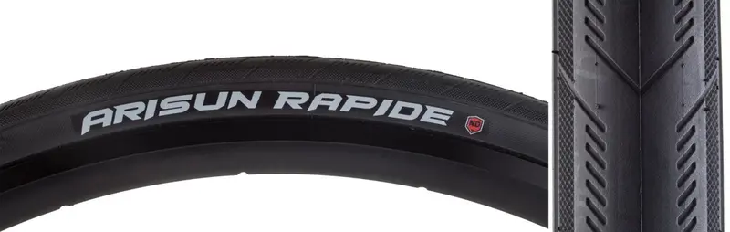 Arisun Rapide Road Tire - 700 X 28, Clincher, Wire, Black 1