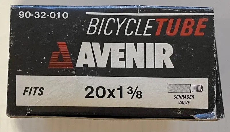 Avenir Schrader Valve Inner Tube 20X1-3/8" 32Mm 1