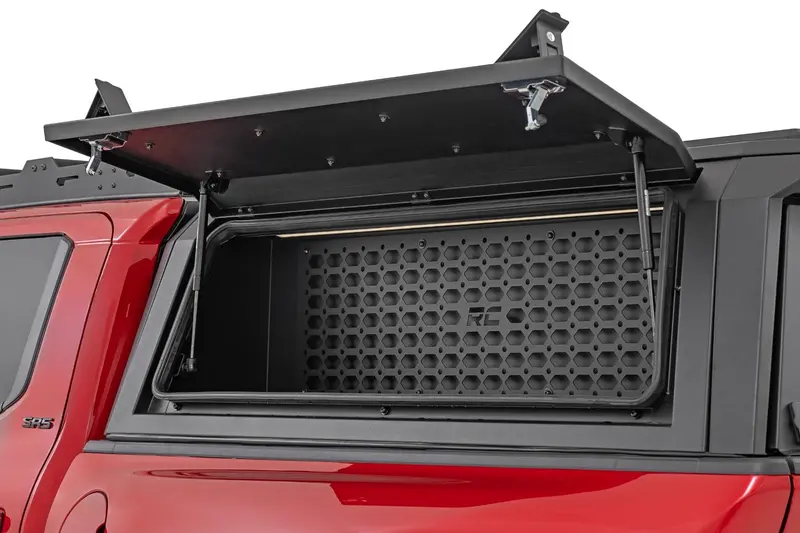 Bed Cap Molle Panel Side Storage Bin | Drivers Side | Toyota Tacoma (16-26) 1