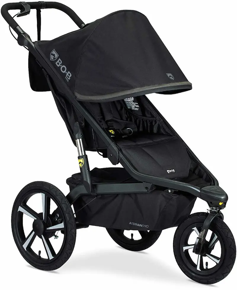Bob Alterrain Pro All Weather Stroller - Black 1