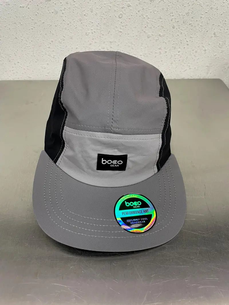 Boco Gear Recycled Technical Camp Hat - Get After It Grey 1
