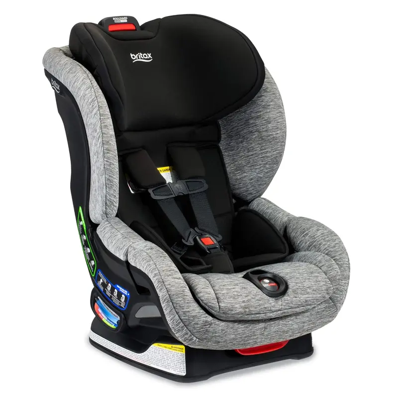 Britax Boulevard Clicktight Convertible Car Seat, Spark - Premium, Soft Knit Fabric 1