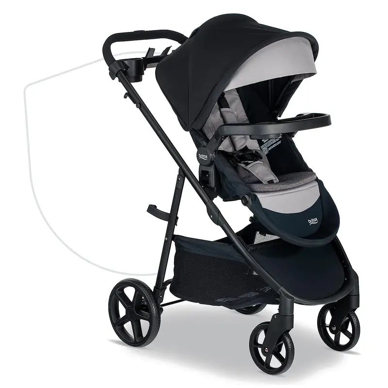 Britax Brook+ Modular Stroller - Graphite Onyx 1