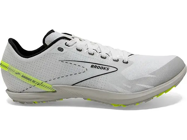Brooks Draft Xc Unisex Speed/Spikes White/Yellow 1