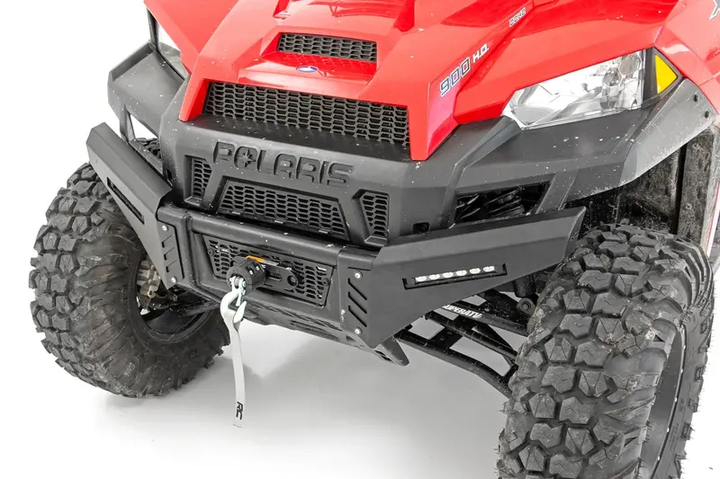 Bumper Wings | 6" Black Slimline Led Pair | Polaris Ranger 1000/Ranger Xp 900/1000 1