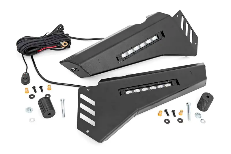 Bumper Wings | Stinger | 6" Led Combo | Honda Pioneer 1000 1