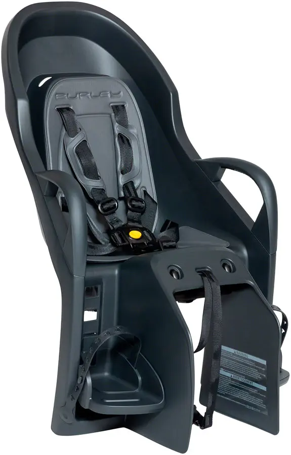 Burley Dash Frame Mount Child Seat - Black/Gray Out Of Box 1