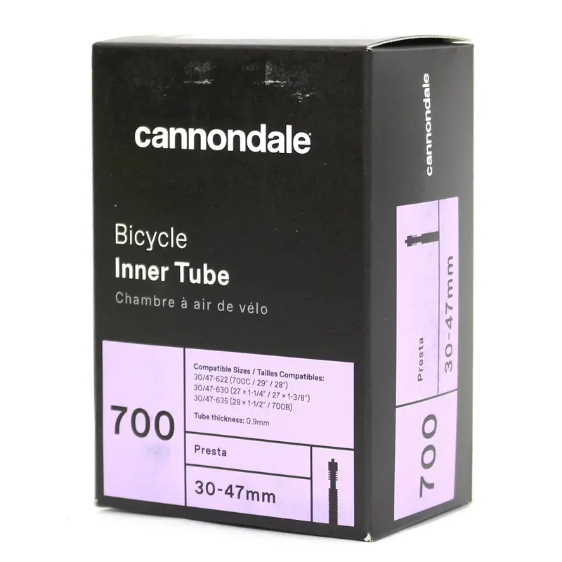 Cannondale Presta Valve Inner Tube 700X30-47C 48Mm 1