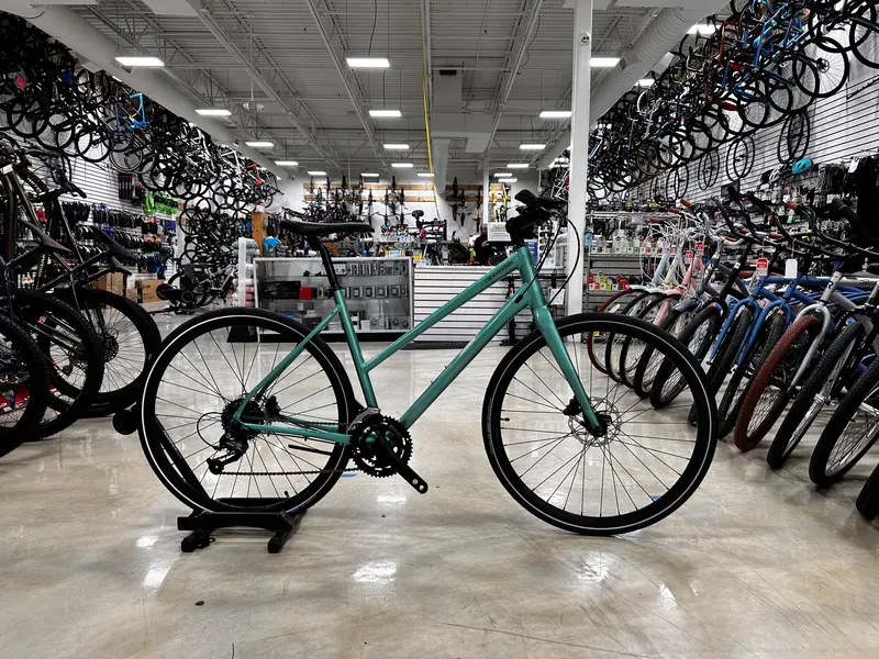 Cannondale Quick 3 Disc Remixte Shimano Altus - Turquoise 2021 1