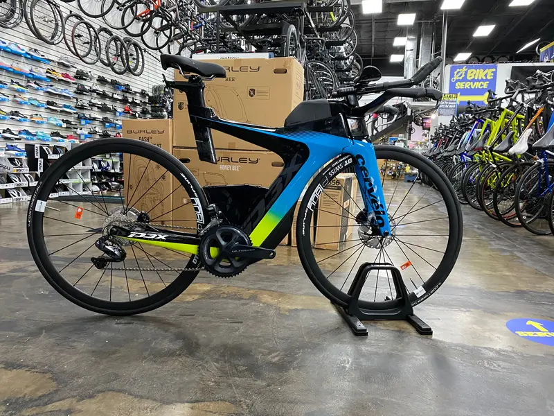 Cervelo P3x Shimano Ultegra Di2 2.0 Disc - Rivera/Fluoro/Black 1