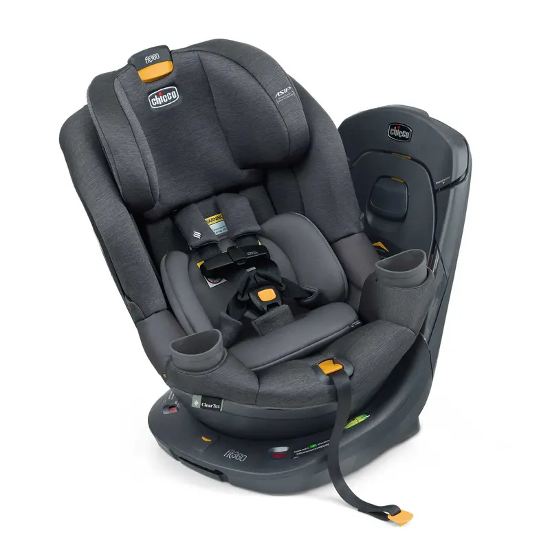 Chicco Fit360 Cleartex Rotating Convertible Car Seat - Carbon 1