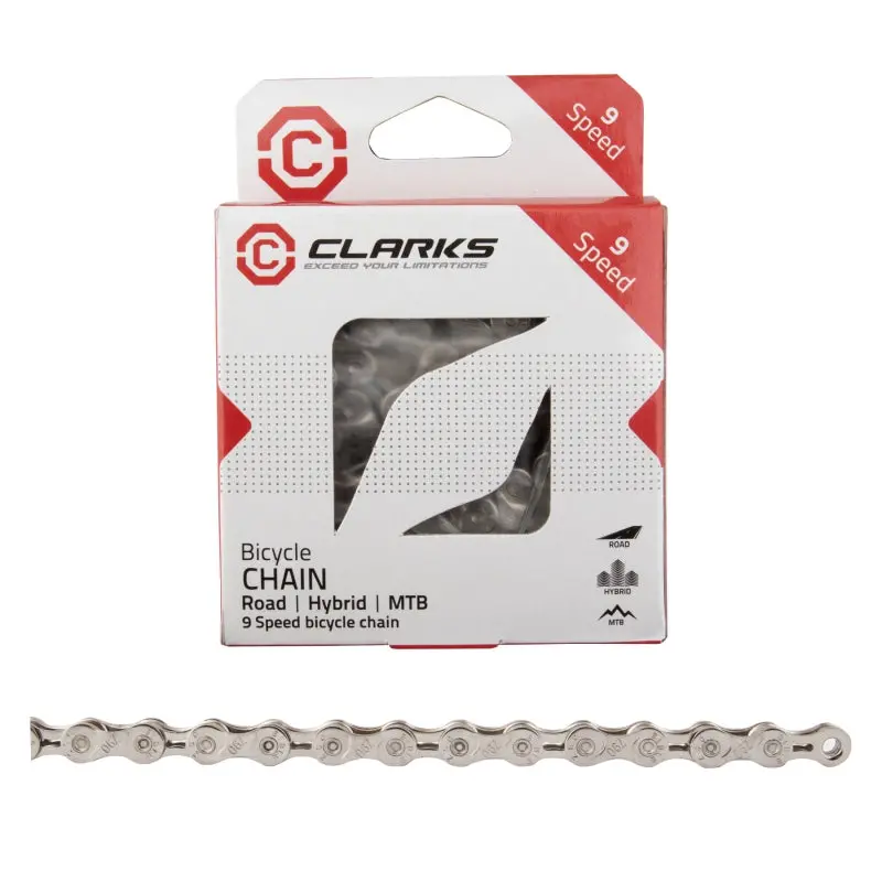 Clarks Self Lubricating 9-Speed Chain 1