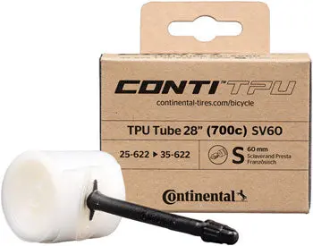 Continental Tpu Tube - 700 X 25 - 35 Presta Valve 1