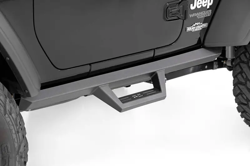 Contoured Drop Steps | 2 Door | Jeep Wrangler Jl 4Wd (2018-2026) 1